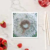 ラブリーホワイトダンデロン スタンダードカクテルナプキン (インサイチュ)