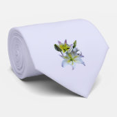 ラブリーホワイトリリー ネクタイ (ロール)