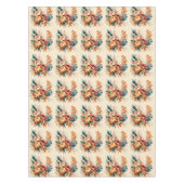 ラブリーボホ秋ブーケ テーブルクロス (正面)