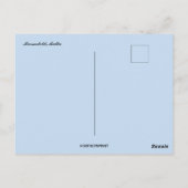 ラブリーマルザックスロクマルタハガキ ポストカード (裏面)