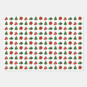 ラブリーマンガ包み紙フラットシートセット3 ラッピングペーパーシート (正面2)