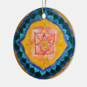 ラブリーマンダラサークルオーナメント セラミックオーナメント (左)