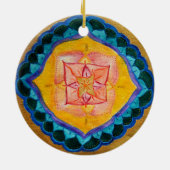 ラブリーマンダラサークルオーナメント セラミックオーナメント (裏面)
