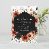 ラブリーミニマリストテラコッタ結婚ズ セーブザデート (スタンド正面)