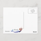 ラブリーメルメイドインザシーイラストレーション ポストカード (裏面)