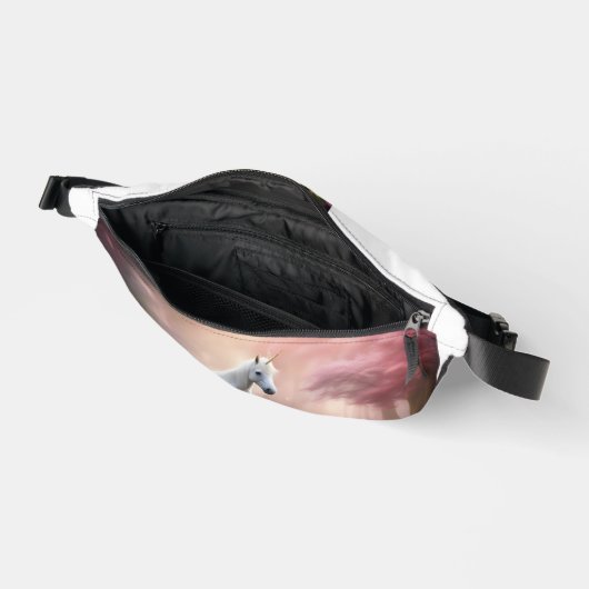 ラブリーユニコーンファニーパックプリントバッグ ファニーパック (見開き)