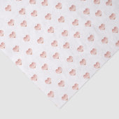 ラブリーライトピンクバラ金ゴールドハートパターン 薄葉紙 (詳細)