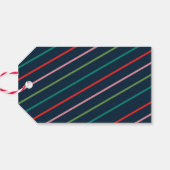 ラブリーラインホリデーフォトクリスマスギフトタグ ギフトタグ (裏面横)