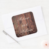 ラブリーラスティックキャビンテーマ スクエアシール (封筒)