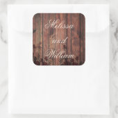 ラブリーラスティックキャビンテーマ スクエアシール (バッグ)