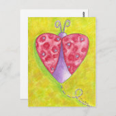 ラブリーラディバグ ポストカード (正面/裏面)