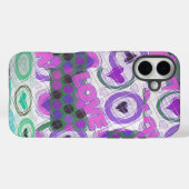 ラブリーラブハートモチーフアートプリント Case-Mate iPhoneケース (裏面 (横))