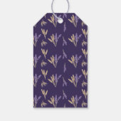 ラブリーラベンダーと小麦 ギフトタグ (裏面)