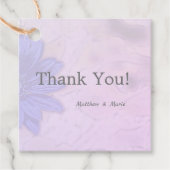 ラブリーラベンダーフローラありがとう フェイバータグ (正面)