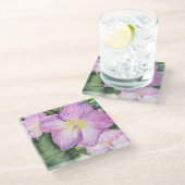 ラブリーラベンダーレンテンバラ ガラスコースター (アングル)