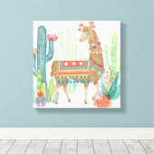 ラブリーラマスIII キャンバスプリント (インサイチュ (ウッドフロア))