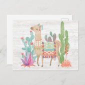 ラブリーラマスIV ポストカード (正面/裏面)