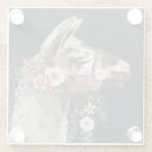 ラブリーラマ ガラスコースター (裏面)