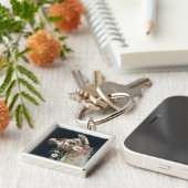 ラブリーラマ キーホルダー (側面)