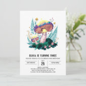 ラブリーリトルデジタルキノコ誕生日 招待状 (スタンド正面)