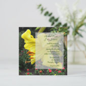 ラブリーリリー結婚式招待状 招待状 (スタンド正面)