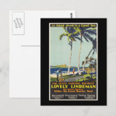 ラブリーリンドマン素晴らしバリアリーフ ポストカード (正面/裏面)