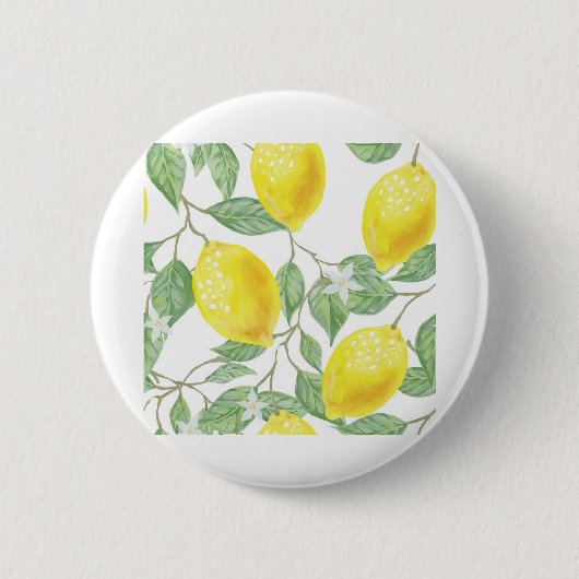 ラブリーレモン 缶バッジ (正面)