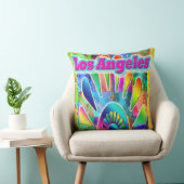 ラブリーロサンゼルスサン&パームズピロー クッション (椅子)