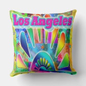 ラブリーロサンゼルスサン&パームズピロー クッション (裏面)