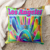ラブリーロサンゼルスサン&パームズピロー クッション (ブランケット)