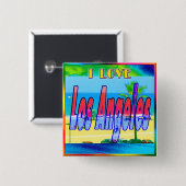 「ラブリーロサンゼルス2」ボタン 缶バッジ (正面&裏面)