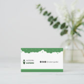 ラブリーローカルガーデンヤードサービスメンテナンス 名刺 (スタンド正面)