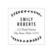 ラブリーローレパーソナライズされたルウッドスタンプ ラバースタンプ (インプリント)