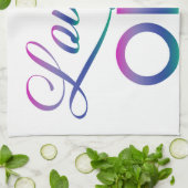 ラブリーワン キッチンタオル (折り畳み)