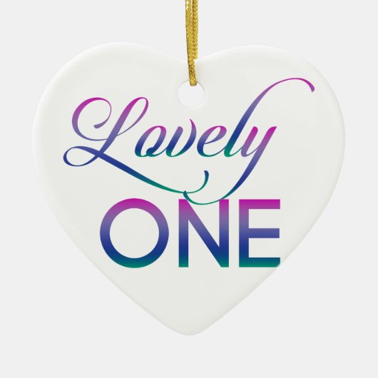 ラブリーワン セラミックオーナメント (正面)