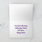 ラブリーヴィンテージエンジェルズイースターカード シーズンカード (内部)