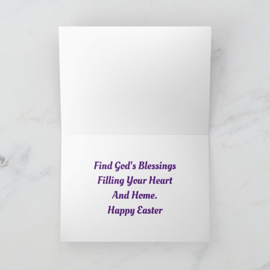 ラブリーヴィンテージエンジェルズイースターカード シーズンカード (内部)