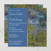 ラブリーヴィンテージモネ結婚式招待状 招待状 (正面/裏面)