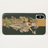 ラブリーヴィンテージ新しい女性 Case-Mate iPhoneケース (裏面(横))