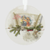 ラブリー出生カスタムコラージュ オーナメント (裏面)