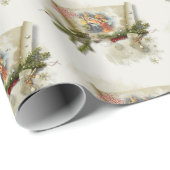 ラブリー出生カスタムコラージュ ラッピングペーパー (ロールコーナー)