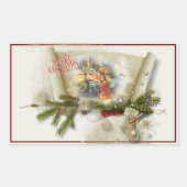 ラブリー出生カスタムコラージュ 長方形シール (正面)