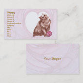 ラブリー子猫 名刺 (正面/裏面)