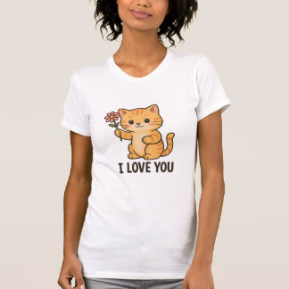 ラブリー子猫 Tシャツ