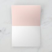 ラブリー幽霊ハロウィーンベビーシャワーサンキューカード カード (内部)