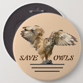 ラブリー救フールピンボタン 缶バッジ (正面&裏面)