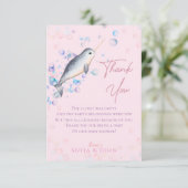 ラブリー海ベビーナルファル&バブル サンキューカード (スタンド正面)