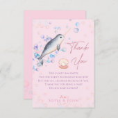 ラブリー海ベビーナルワル&バブルサンキューカー サンキューカード (正面/裏面)