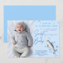 ラブリー男の赤ちゃんナルファル1st誕生日パーティー