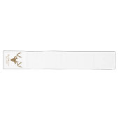 ラブリー素朴鹿の頭 ロングテーブルランナー (横)